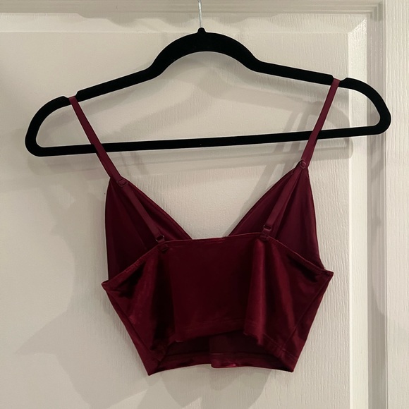 GARAGE Maroon Bralette - Picture 3 of 3